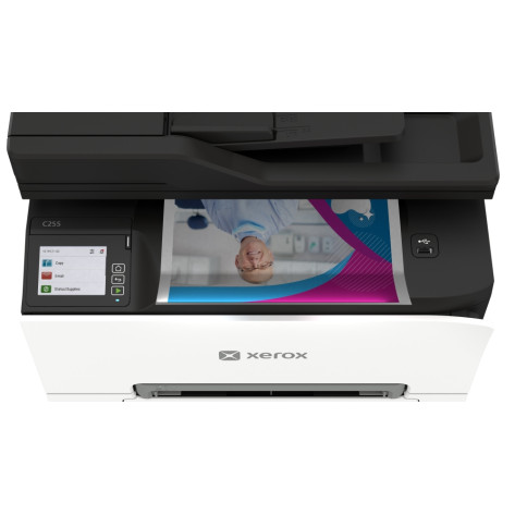 Лазерно многофункционално устройство Xerox C255A A4 multifunction printer 25 ppm - C255V_AEU