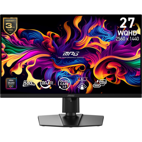 Монитор MSI MPG 271QR QD-OLED X50 Gaming Monitor - 9S6-3CF49T-001