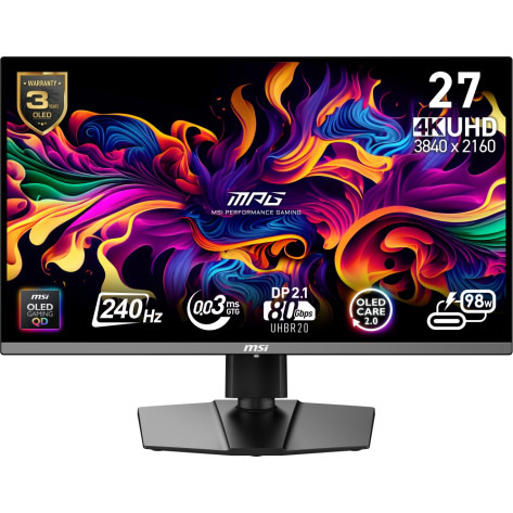 Монитор MSI MPG 272URX QD-OLED Gaming Monitor - 9S6-3CD79A-054