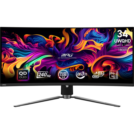 Монитор MSI MPG 341CQPX QD-OLED Gaming Monitor - 9S6-3DD04T-035