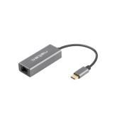 Адаптер Natec Cricket USB to RJ45 Ethernet Adapter Network Card Cricket USB-C 3.1 - NNC-1925 Адаптер Natec Cricket USB to RJ45 Ethernet Adapter Network Card Cricket USB-C 3.1 - NNC-1925