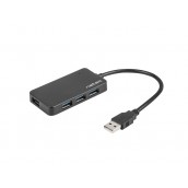 USB хъб Natec HUB Moth USB 3.0 4-Port Black - NHU-1342 USB хъб Natec HUB Moth USB 3.0 4-Port Black - NHU-1342