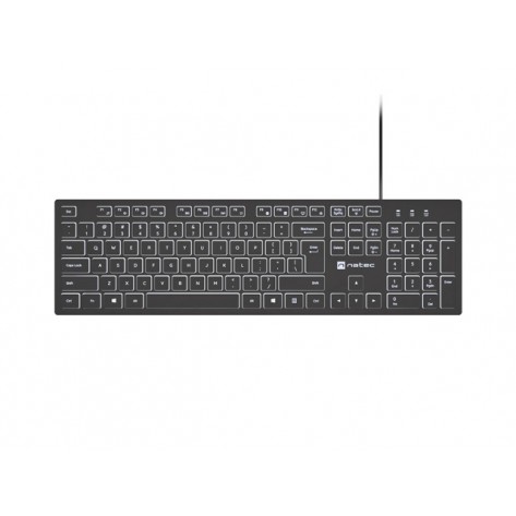 Клавиатура Natec Keyboard Herring Glow US - NKL-2342