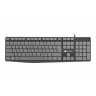Клавиатура Natec keyboard Nautilus SLIM Black-Grey US layout - NKL-1507