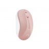 Мишка Natec Mouse Toucan Wireless 1600 DPI Optical Pink-White - NMY-1652