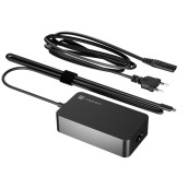 Адаптер Natec Natec Laptop Charger Grayling GAN USB-C 65W for laptops - NZU-2361