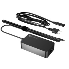 Адаптер Natec Natec Laptop Charger Grayling GAN USB-C 65W for laptops - NZU-2361