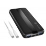 Зарядно устройство Natec Powerbank Trevi Slim Q V2 10000MAh 2X USB-A 18W + 1X USB-C 20W + USB-C - USB0-C CABLE - NPB-2294