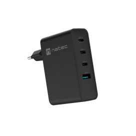 Natec USB Charger Ribera 3X USB-C + 1x USB-A 100W