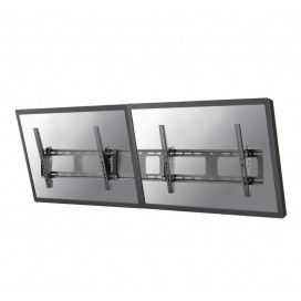 Neomounts Flat Screen Wall Mount for menu board - 2 screens - landscape