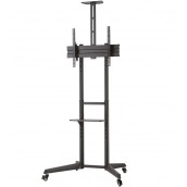 Стойка Neomounts Mobile Floor Stand incl. AV- and cam shelf - FL50-550BL1 Стойка Neomounts Mobile Floor Stand incl. AV- and cam shelf - FL50-550BL1