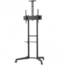 Neomounts Mobile Floor Stand incl. AV- and cam shelf Neomounts Mobile Floor Stand incl. AV- and cam shelf
