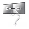 Стойка Neomounts Monitor arm 10-32" - gas spring - Topfix - 180°-stop - NM-D775DXWHITE