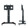 Стойка Neomounts Motorised Mobile Floor Stand - VESA 200x200 up to 800x600 - PLASMA-M2500BLACK