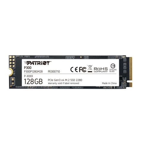 Твърд диск Patriot P300 128GB M.2 2280 PCIE - P300P128GM28
