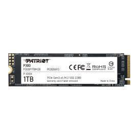 Patriot P300 1TB M.2 2280 PCIE - P300P1TBM28 Patriot P300 1TB M.2 2280 PCIE - P300P1TBM28