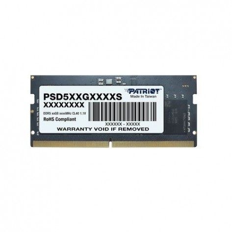 Памет Patriot Signature SODIMM 32GB DDR5 4800Mhz - PSD532G48002S