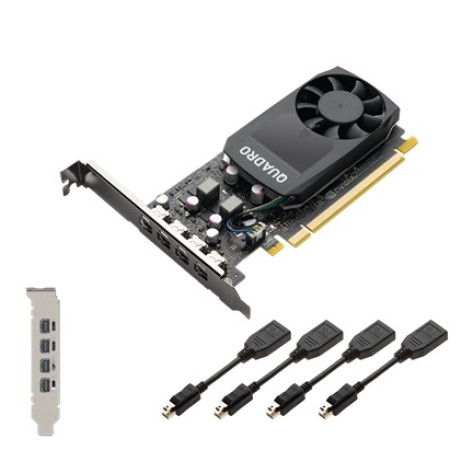 Видео карта PNY NVIDIA Quadro P1000 V2 LowProfile DP - VCQP1000V2-PB