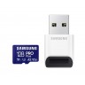 Памет Samsung 128GB micro SD Card PRO Plus with USB Reader - MB-MD128SB/WW