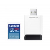 Памет Samsung 128GB SD Card PRO Plus with USB Reader - MB-SD128SB/WW