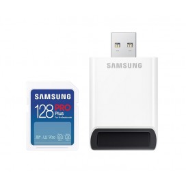 Памет Samsung 128GB SD Card PRO Plus with USB Reader - MB-SD128SB/WW