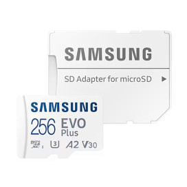 Samsung 256GB micro SD Card EVO Plus with Adapter
