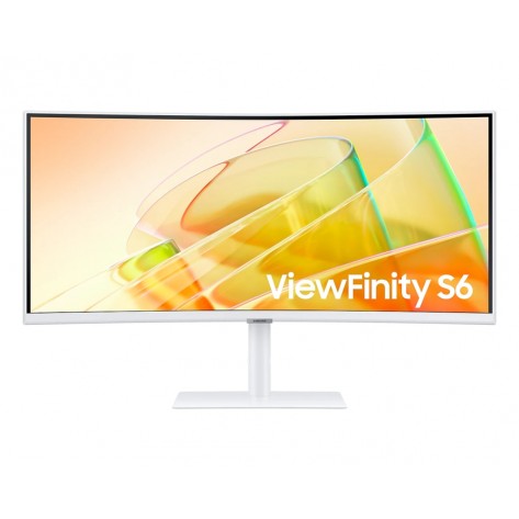 Монитор Samsung 34A650 34" Curved VA 3440x1440 5ms 100Hz DP HDMI USB 3.0 Speakers Thunderbolt White - LS34C650TAUXEN