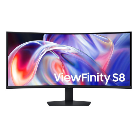 Монитор Samsung 40" 40H850 VA LED CURVED WUHD 5120 x 2160 144Hz 4ms USB-C LAN Thunderbolt 5.0 Speaker Black - LS40H850TAUXEN