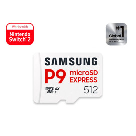 Samsung 512GB micro SD Card P9 Express UHS-I Read 65K IOPS Samsung 512GB micro SD Card P9 Express UHS-I Read 65K IOPS