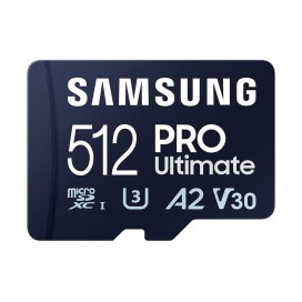 Памет Samsung 512GB micro SD Card PRO Ultimate with USB Reader  - MB-MY512SB/WW