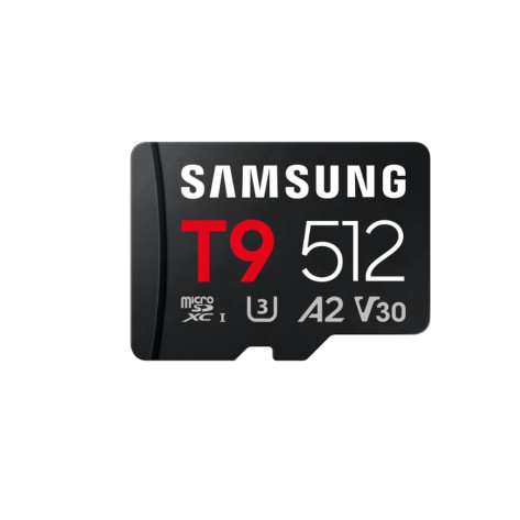 Памет Samsung 512GB micro SD Card T9 UHS-I Read 200MB - MB-MH512T/WW