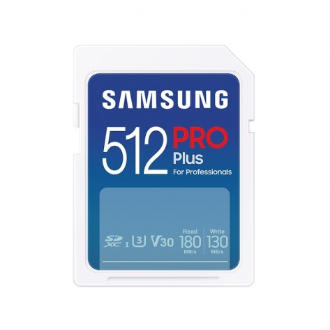 Памет Samsung 512GB SD Card PRO Plus - MB-SD512S/EU