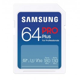 Памет Samsung 64GB SD Card PRO Plus - MB-SD64S/EU