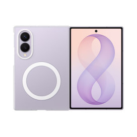Samsung  Galaxy Z Fold 8 Clear Magnet Case Transparent