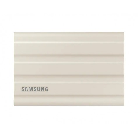 Твърд диск Samsung Portable SSD T7 Shield 1TB, USB 3.2 Gen 2, Read 1050 MB/s Write 1000 MB/s, IP65, Beige - MU-PE1T0K/EU
