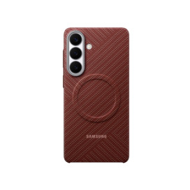 Samsung S26+ Carbon Magnet Case Coral Red Samsung S26+ Carbon Magnet Case Coral Red