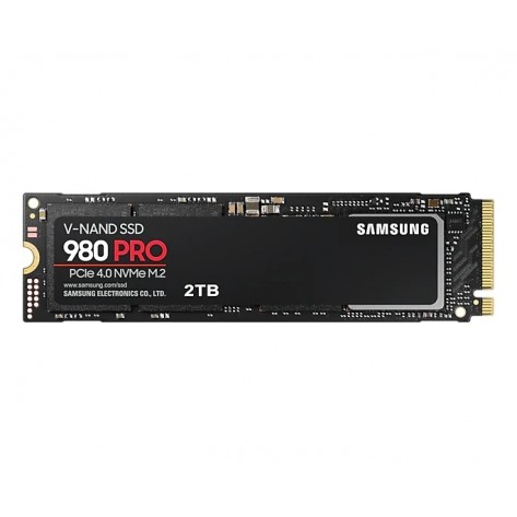 Твърд диск Samsung SSD 980 PRO 2TB Int. PCIe Gen 4.0 x4 NVMe 1.3c - MZ-V8P2T0BW