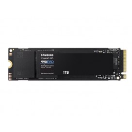 Твърд диск Samsung SSD 990 EVO 1TB PCIe 4.0 NVMe 2.0 M.2 V-NAND TLC - MZ-V9E1T0BW