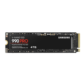 Samsung SSD 990 PRO 4TB PCIe 4.0 NVMe 2.0 M.2 V-NAND 3-bit MLC - MZ-V9P4T0BW