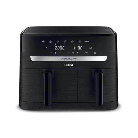 Уред за здравословно готвене Tefal EY901N10 Dual Easy Fry Essential Blk - EY901N10
