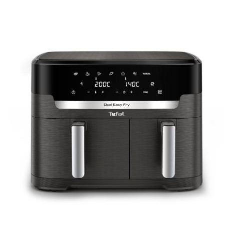 Уред за здравословно готвене Tefal EY942HE0 Xxl Dual Easy Fry Coal Eu - EY942HE0