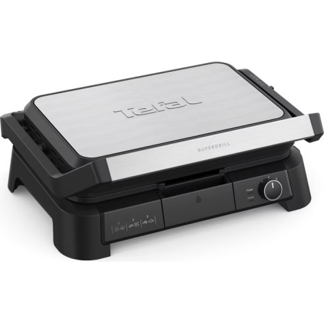 Барбекю Tefal GC520DE0 Supergrill 3In1 Xl Inox Eu - GC520DE0