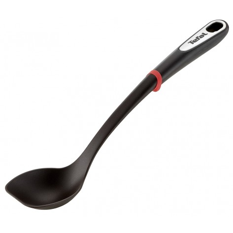 Лъжица Tefal K2060514, Ingenio, Spoon, Kitchen tool, Termoplastic, 39.8x9x4.6cm, Up to 230°C, Dishwasher safe, black - K2060514