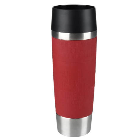 Термочаша Tefal K3084214 TRAVEL MUG GR 0.5L red slv TEF - K3084214