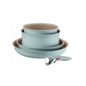 Комплект тигани и тенджери Tefal L8049502 Set 5Pcs Ing6 Harmony Eucal Fr - L8049502 Комплект тигани и тенджери Tefal L8049502 Set 5Pcs Ing6 Harmony Eucal Fr - L8049502