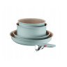 Комплект тигани и тенджери Tefal L8049502 Set 5Pcs Ing6 Harmony Eucal Fr - L8049502