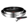 Комплект тигани и тенджери Tefal L897S374 SET 3P G6 ING EMOTION IND SS CO - L897S374