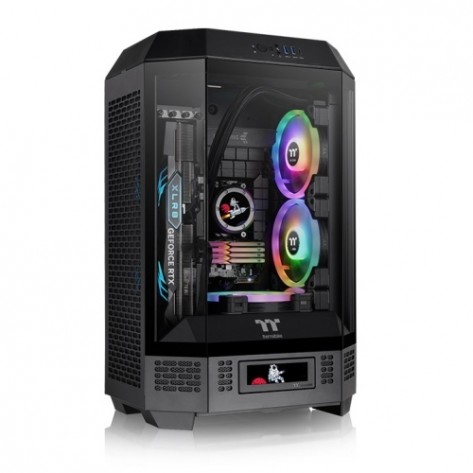 Кутия за компютър Thermaltake Tower 300 Black - CA-1Y4-00S1WN-00