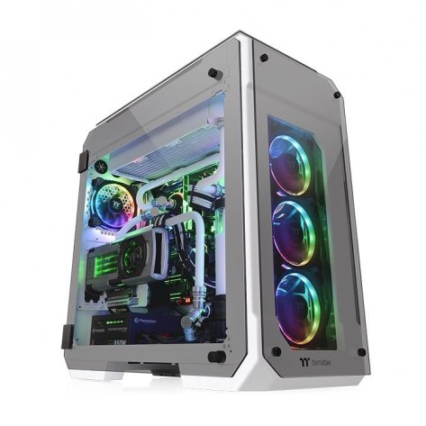 Кутия за компютър Thermaltake View 71 TG ARGB Snow - CA-1I7-00F6WN-00