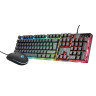 Комплект TRUST GXT 838 Azor Gaming Keyboard & Mouse Combo - 23289